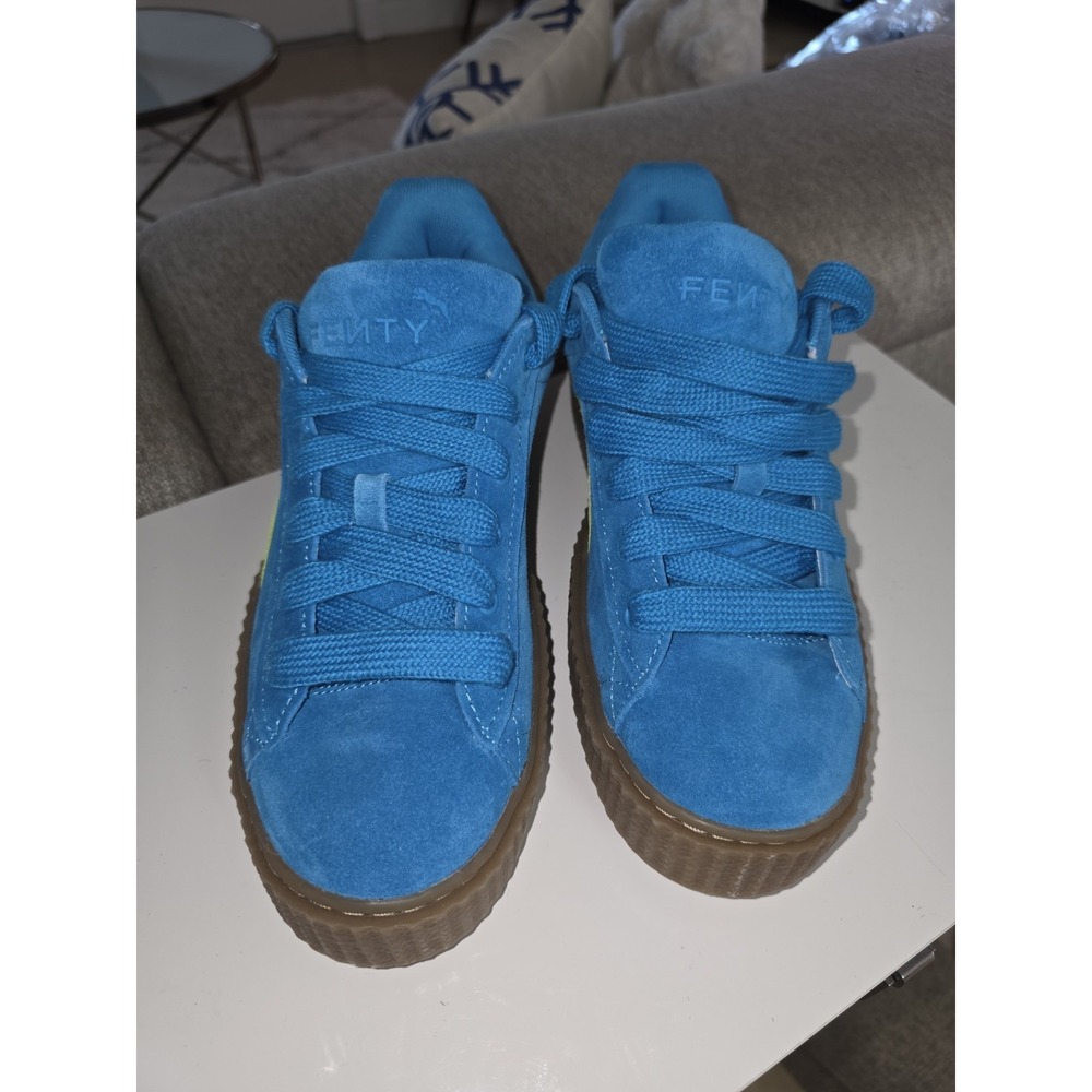 Puma Fenty x Creeper Phatty Speed Blue Lime W Sz 10 In Women's - Picture 3 of 8